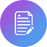 clinical document icon.